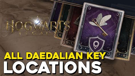 My last key was in the library. I never checked there because I always assumed that I fully cleared the library back when the main quests took me there. ImDaFrenchy. • 1 yr. ago. Use Revelio to see the huge doors they open, and you should see the Daedalian keys in blue as well nearby. r/HogwartsLegacyGaming.